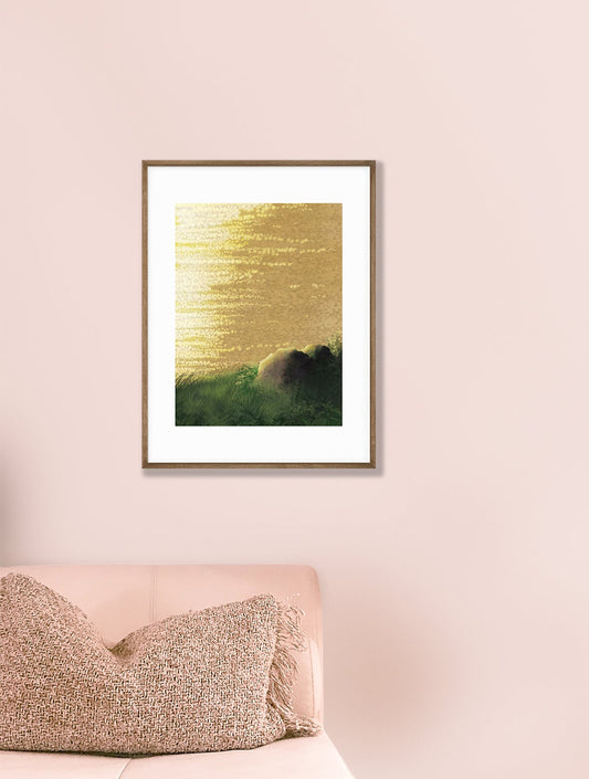 "GOLDEN HOUR" - Art Print