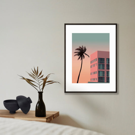 "MIAMI" - Art Print