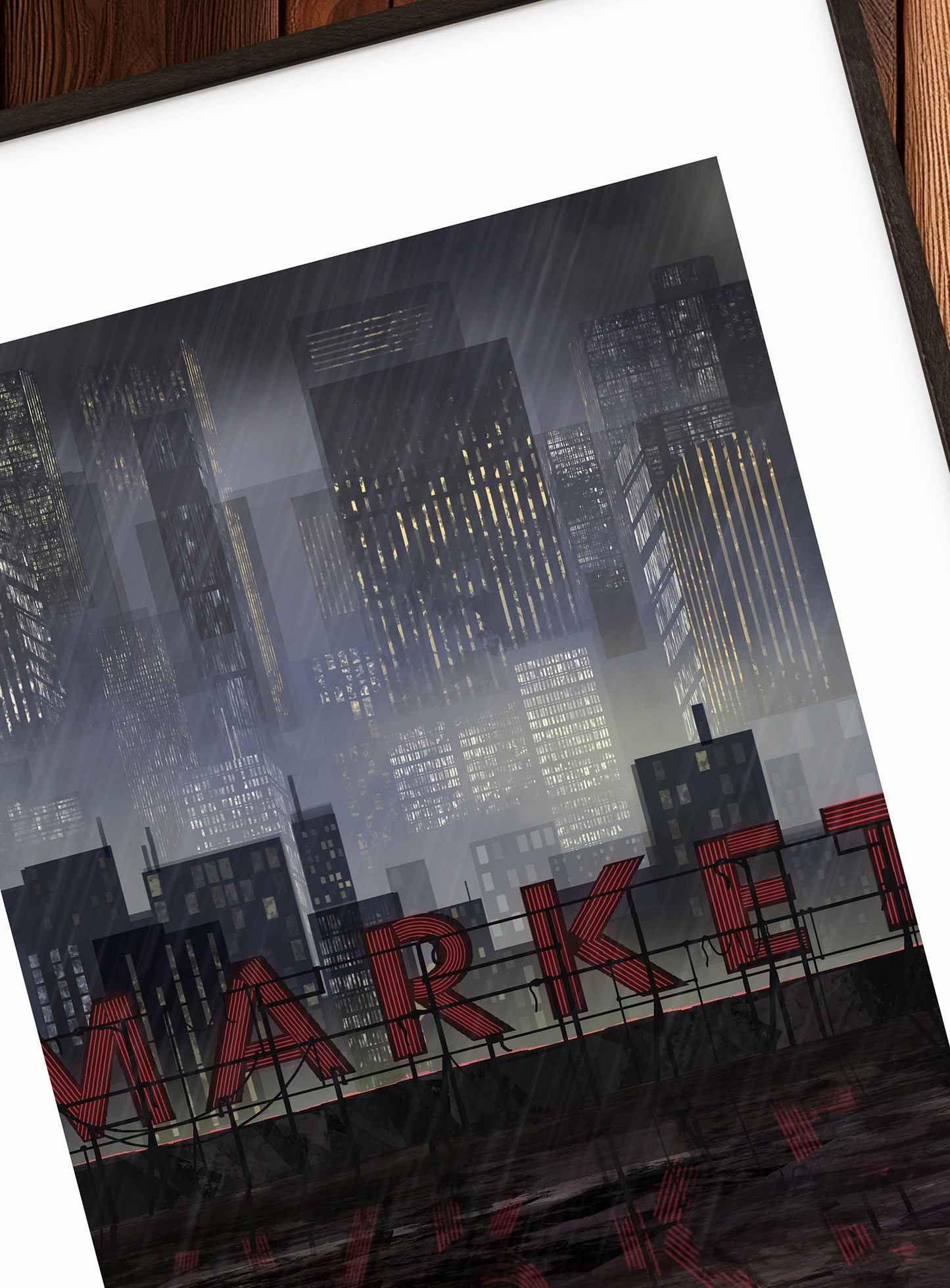 "ROOFTOP" - Art Print