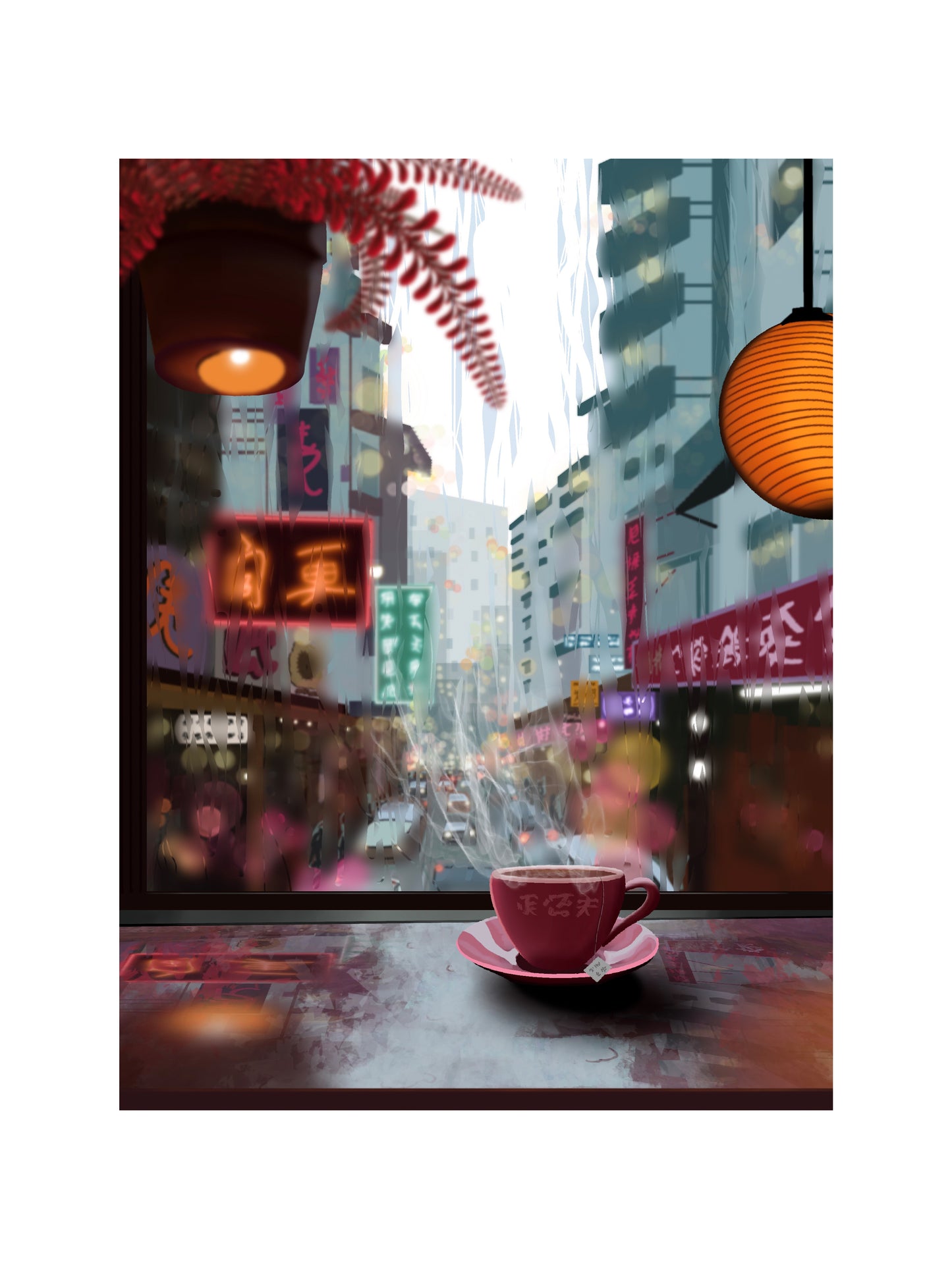 "TEA TIME" - Art Print