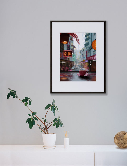 "TEA TIME" - Art Print