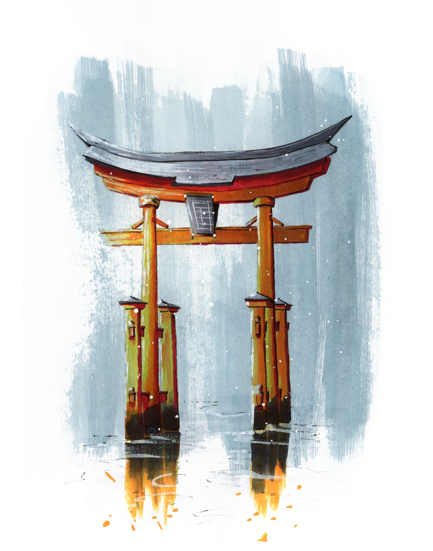 TORII GATE - Art Print