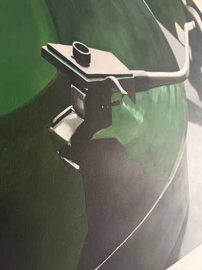 IN THE GROOVE - Acrylic painting on canvas.